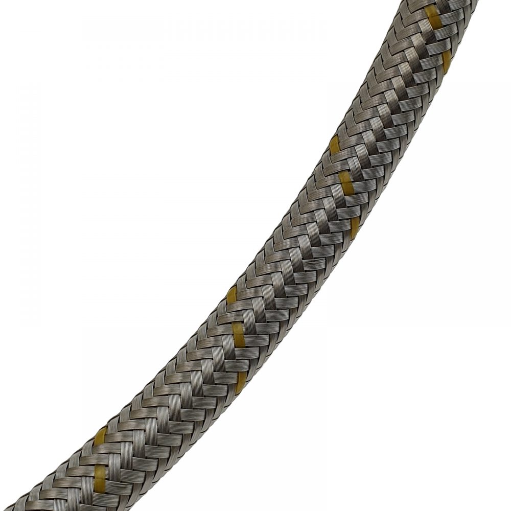 Bromic Hose - Stainless Steel 3/8"SAE-female to 1/2"BSP-male - Image 2
