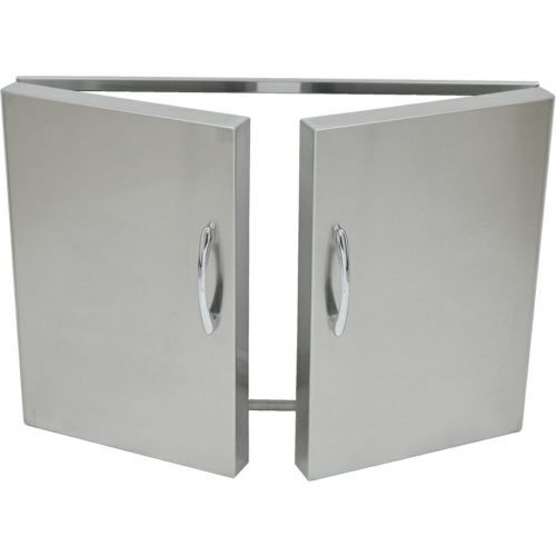 Grand Fire Stainless Steel Double Door