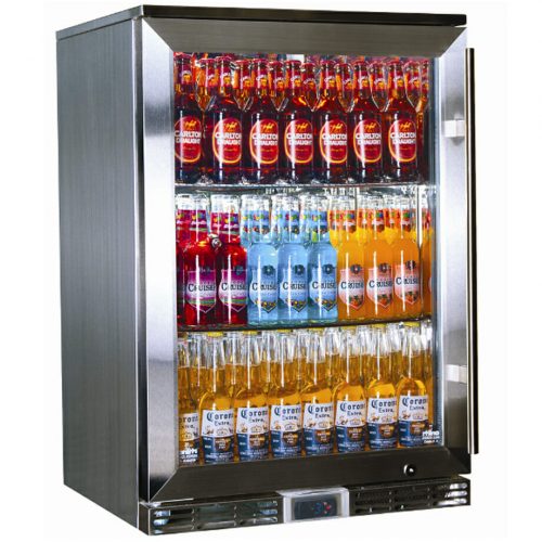 Rhino Glass Door 129L Alfresco Bar Fridge - GSP1HL-840-SS