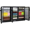 Rhino - SG3H-B - Black 3 Door Bar Fridge, Black - Image 5
