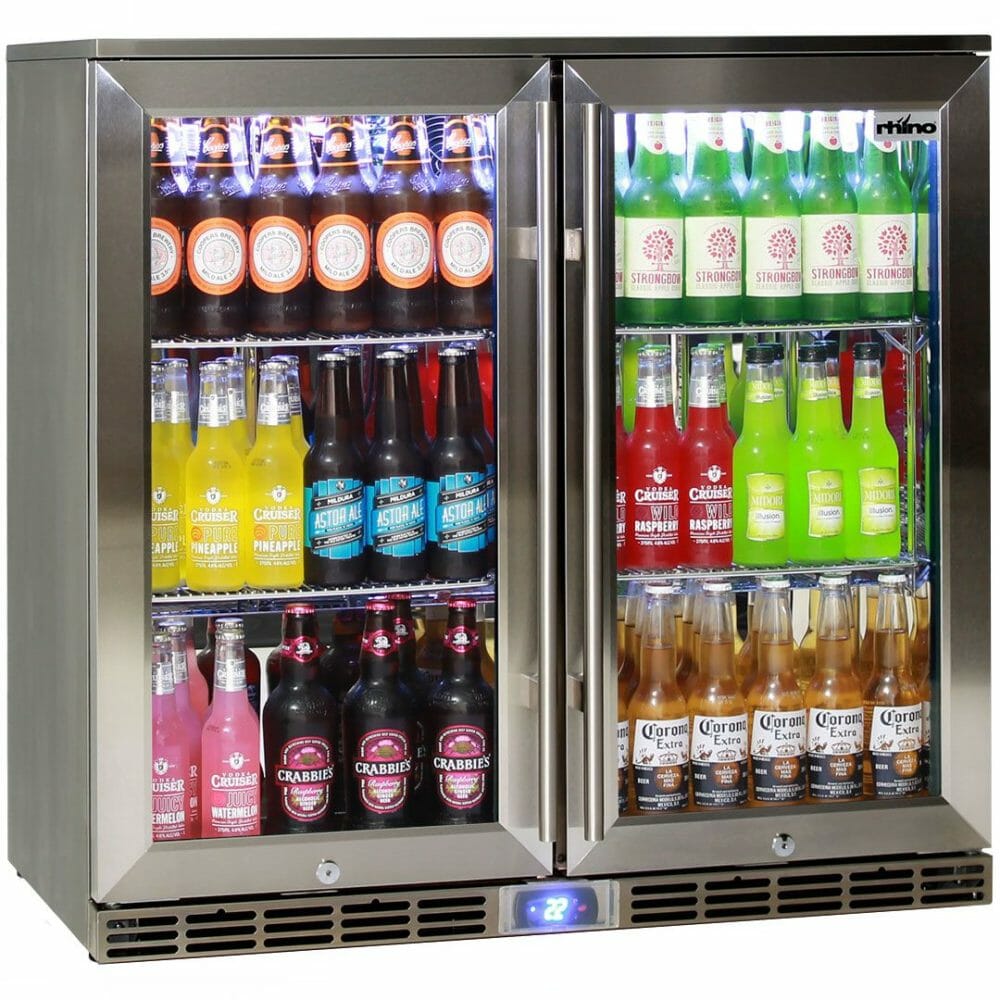 Rhino - GSP2H-840-SS - 208 Litre Alfresco Bar Fridge