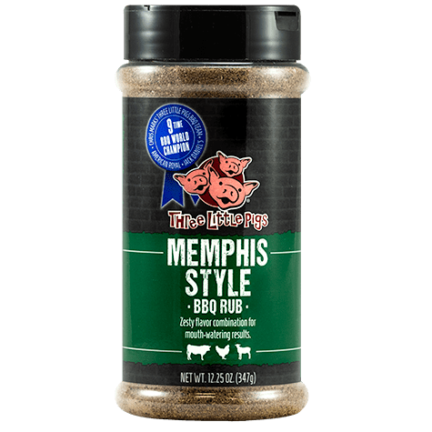 Three Little Pigs Memphis Style BBQ Rub