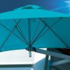 Instant Shade Umbrella Paraflex - 1.9m Square with Free Cover - Acrylic Smoked Tweed - Image 3