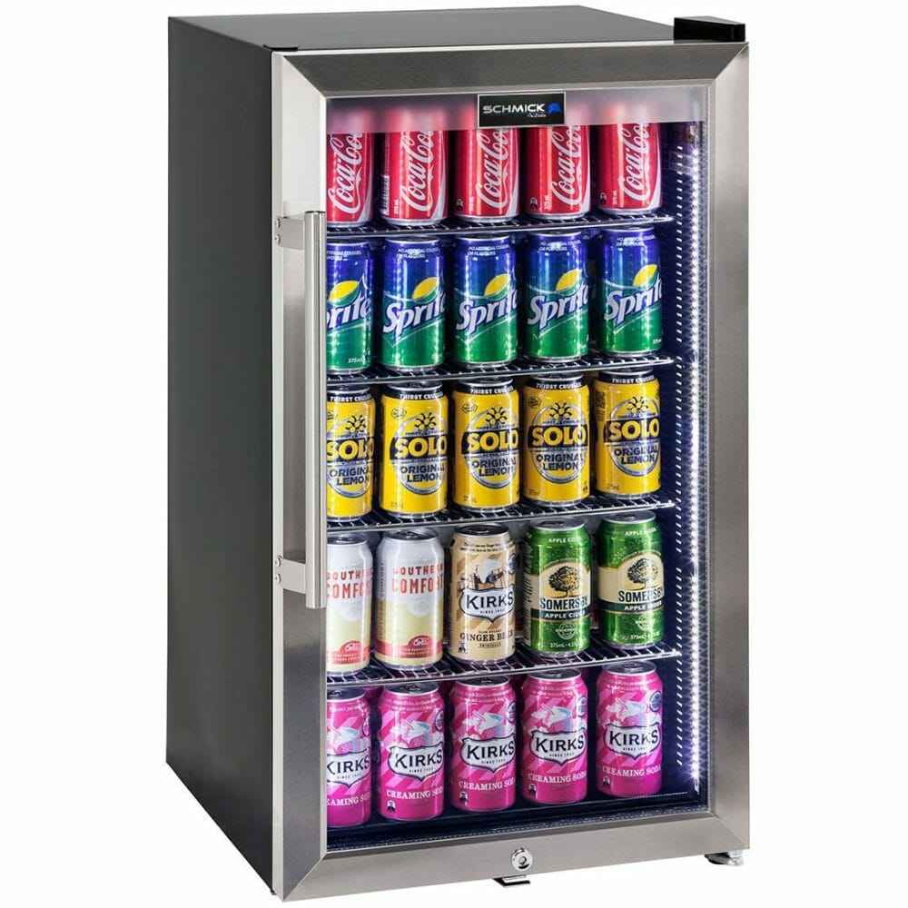 Schmick - SC88L-SS - Stainless Steel Door Triple Glazed Fridge - Left Hinged