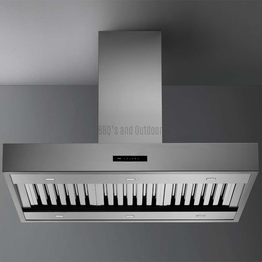 Outdoor island sales range hood