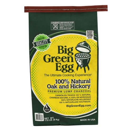 Big Green Egg - Oak & Hickory Natural Lump Charcoal 8kg