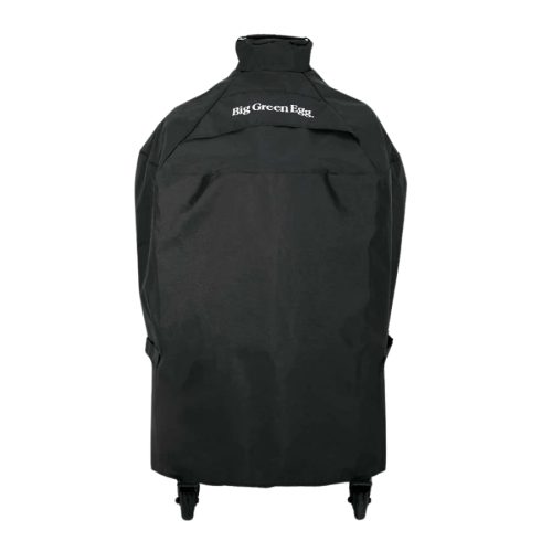 Big Green Egg Cover H - Medium in Nest and MiniMax on Portable Nest