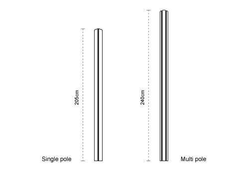 Paraflex Pole