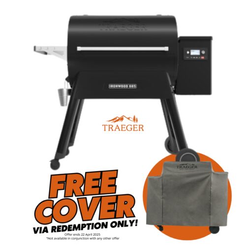 Traeger Ironwood 885 - Free Cover Promo via Redemption