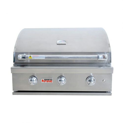 Grandfire 32" SilverLine Built In BBQ