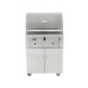 GrandFire Deluxe 30" Stainless Steel Charcoal Trolley BBQ