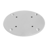 Instant Shade Umbrellas SS Deck Plate 20cm with Removeable Spigot 50mm