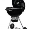 Weber 57cm Master-Touch Kettle Black - Includes FREE 24PC Sureburn Fire Starters & 4kg Briquettes - Image 2