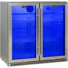 Schmick - SK190-SS - Stainless Steel Heated Glass and Triple Glazing Bar Fridge - Image 3