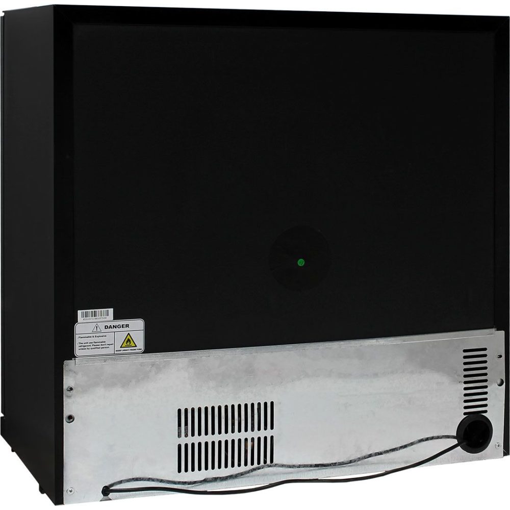 Schmick - SK190-B - Black Heated Glass and Triple Glazing Bar Fridge - Image 6