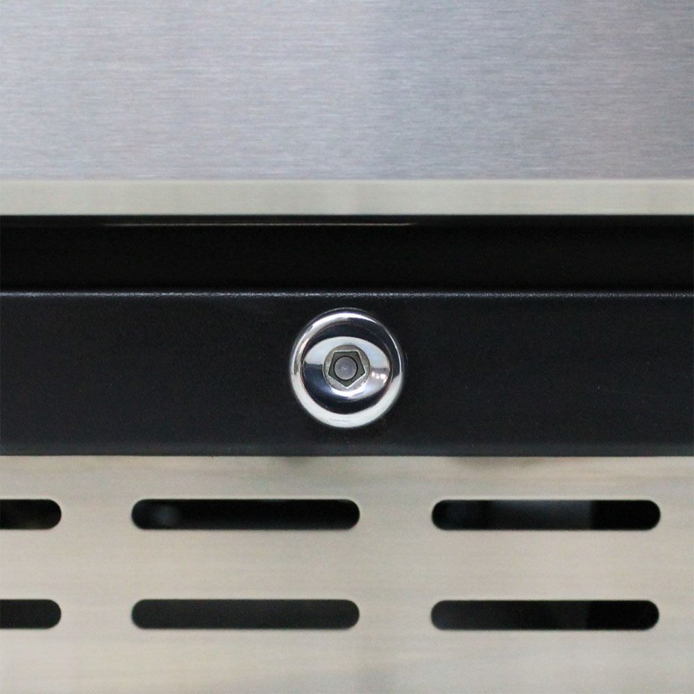 Schmick - JC165 - Stainless Steel Door Triple Glazed Dual Zone Beer & Wine Fridge - Image 7