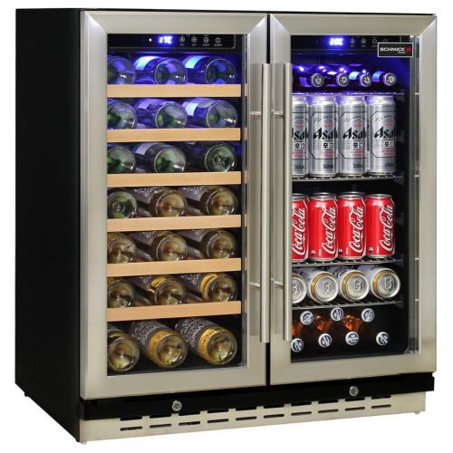 Schmick - JC165 - 165 Litre Beer And Wine Dual Zone Bar Fridge