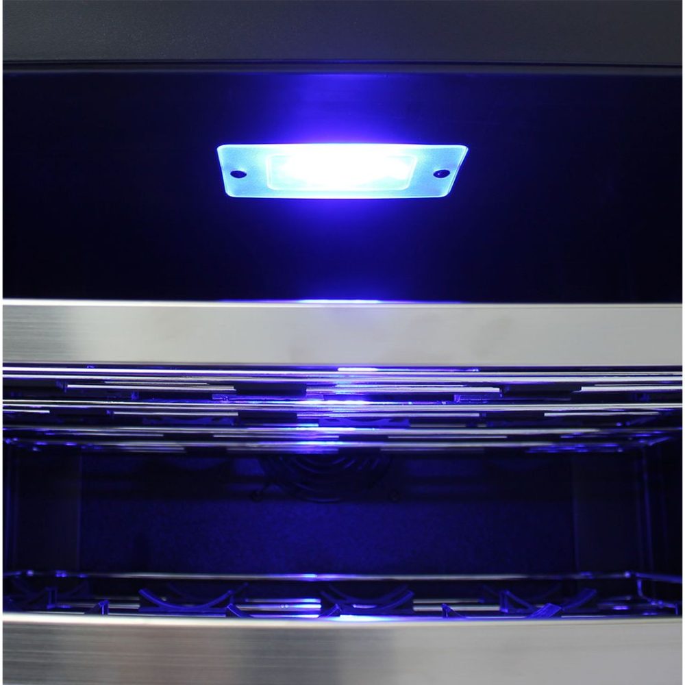 Schmick - JC132B - Black Triple Glazed Fridge - Left Hinged - Image 5