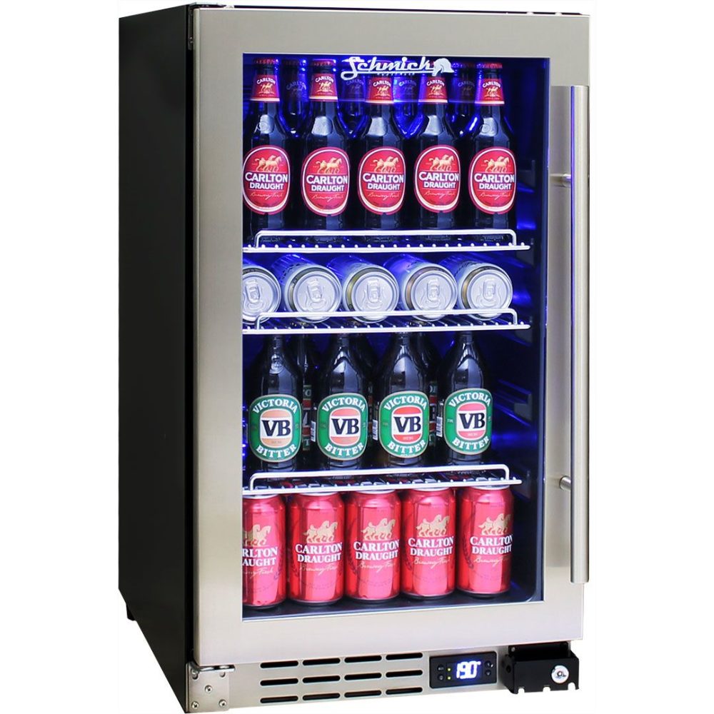 Schmick - JC95B - Stainless Steel Door Triple Glazed Fridge - Left Hinged (Reversible)