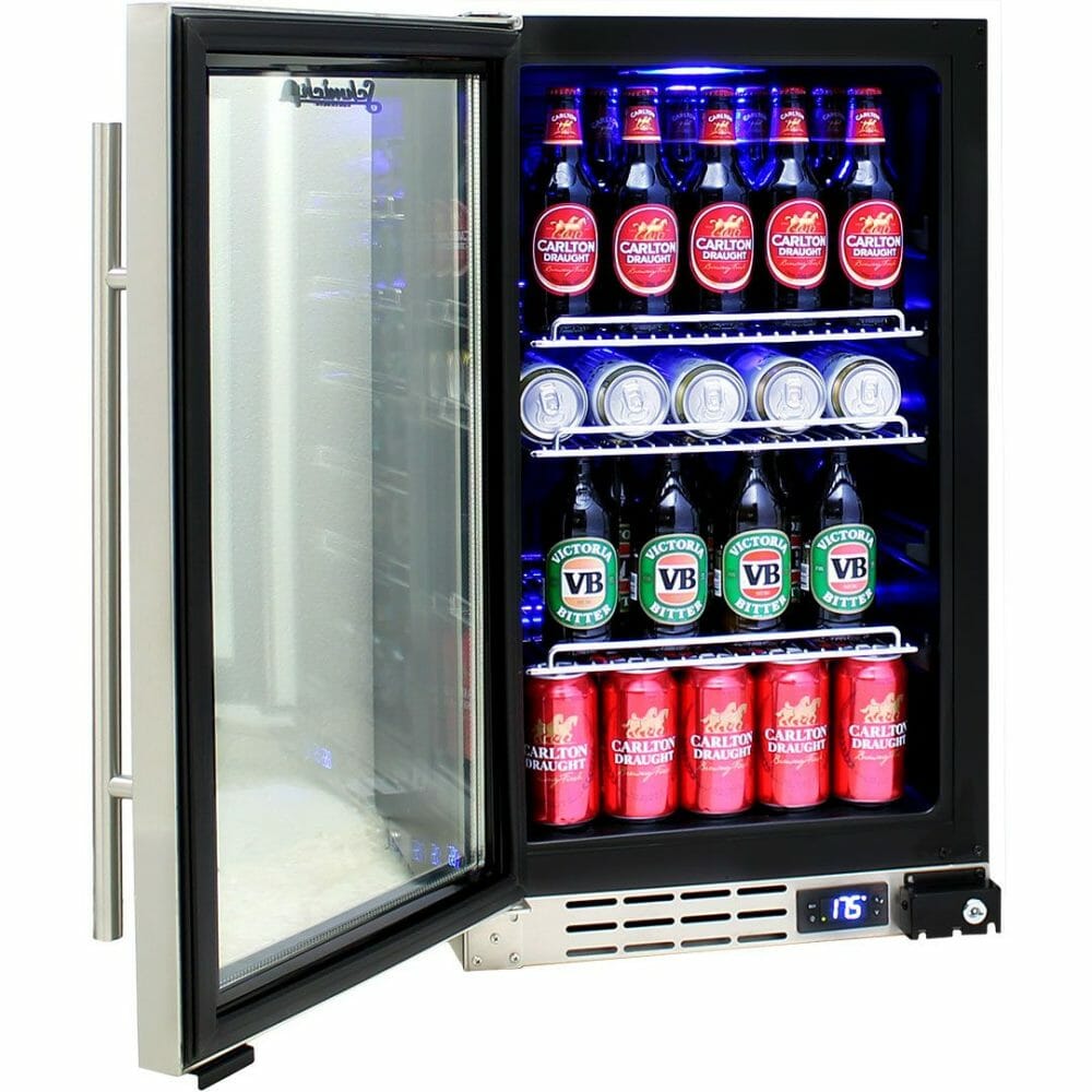 Schmick - JC95B - 95 Litre Triple Glazed Door Bar Fridge