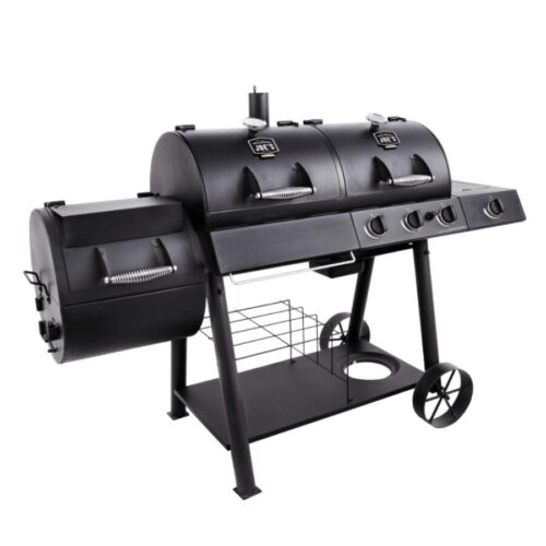 Oklahoma Joes Longhorn Combo Gas/Coal Offset Smoker