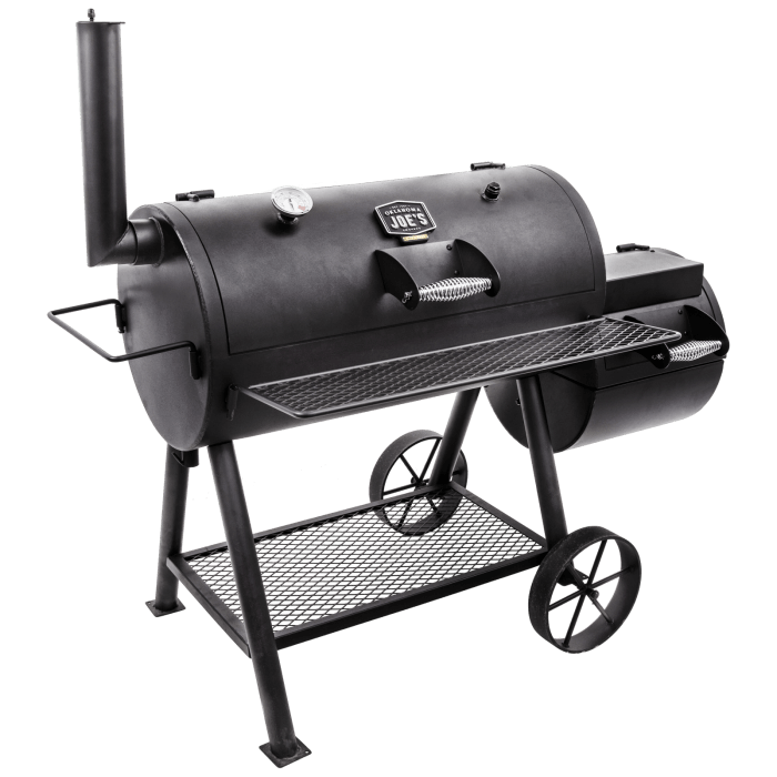 Oklahoma Joes Highland Offset Smoker BBQs and Outdoor