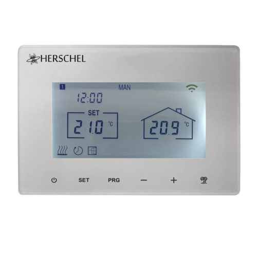 Herschel T-MT Mains powered Wifi thermostat - Suits XLS with built-in SMART-R receiver