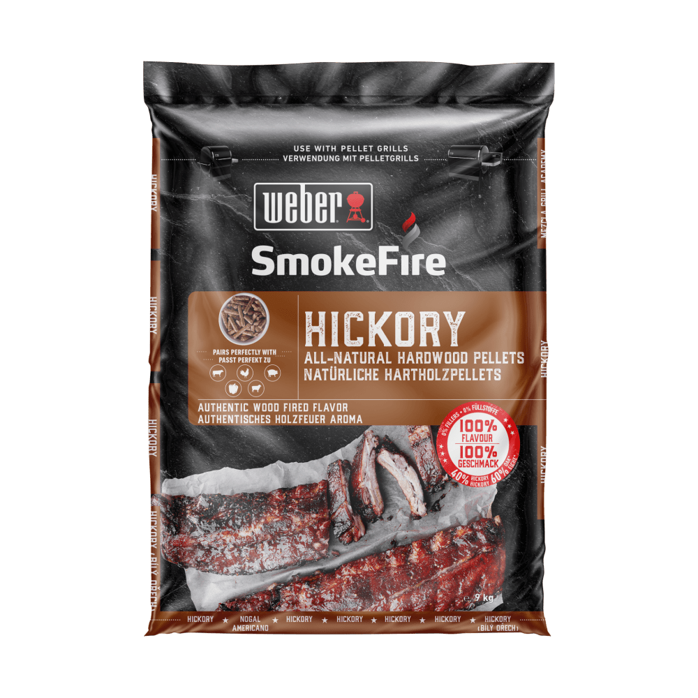 Weber Wood Pellets - Hickory 9kg