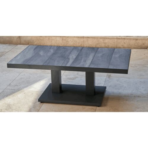 Melton Craft Memphis Pop up Coffee Table 130x76 - Charcoal