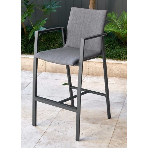 Melton Craft - Bronte Bar Stool - Charcoal