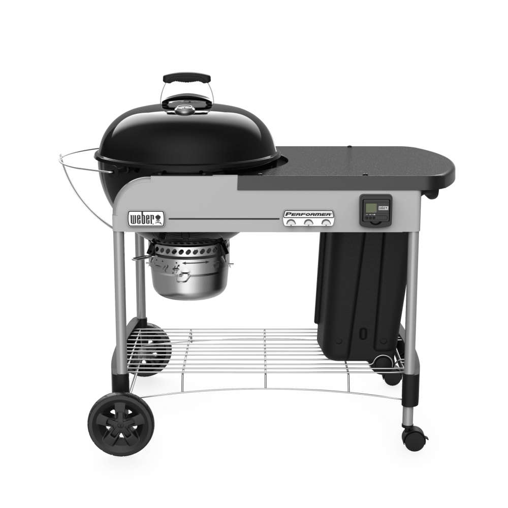 Weber 57cm Performer Premium Kettle with Gourmet Barbecue System