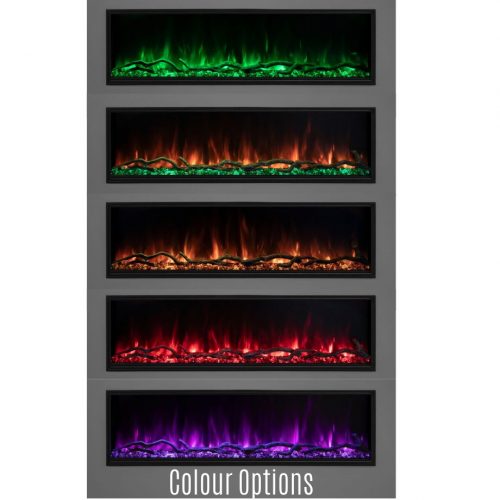 Modern Flames - Landscape Pro Slim 80