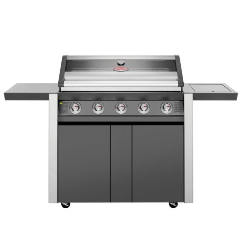 BeefEater 1600 Series Dark 5 Burner BBQ Trolley