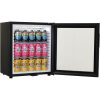 Schmick - SK55-B - Black Glass Door Mini Bar Fridge - Right Hinged (Reversible) - Image 2