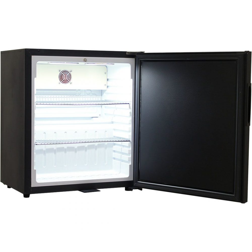 Schmick - SK55-SD - Black Solid Door Mini Bar Fridge - Right Hinged (Reversible) - Image 3