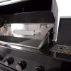 Gasmate Nova 6B BBQ Built-In w/Side Burner LPG - Image 2
