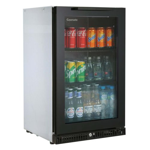 Gasmate - Nova Single Door Bar Fridge - Black Interior