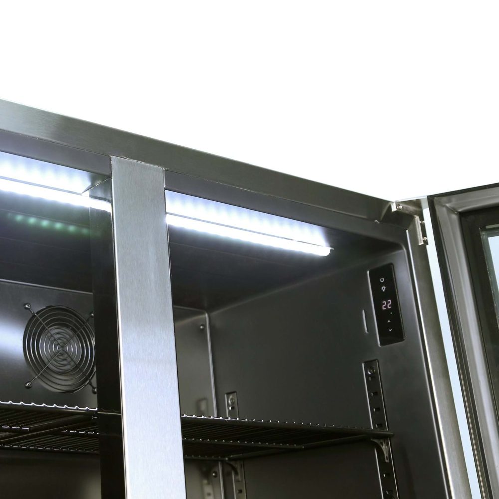 Gasmate Premium Bar Fridge 187L Black Interior - Image 3