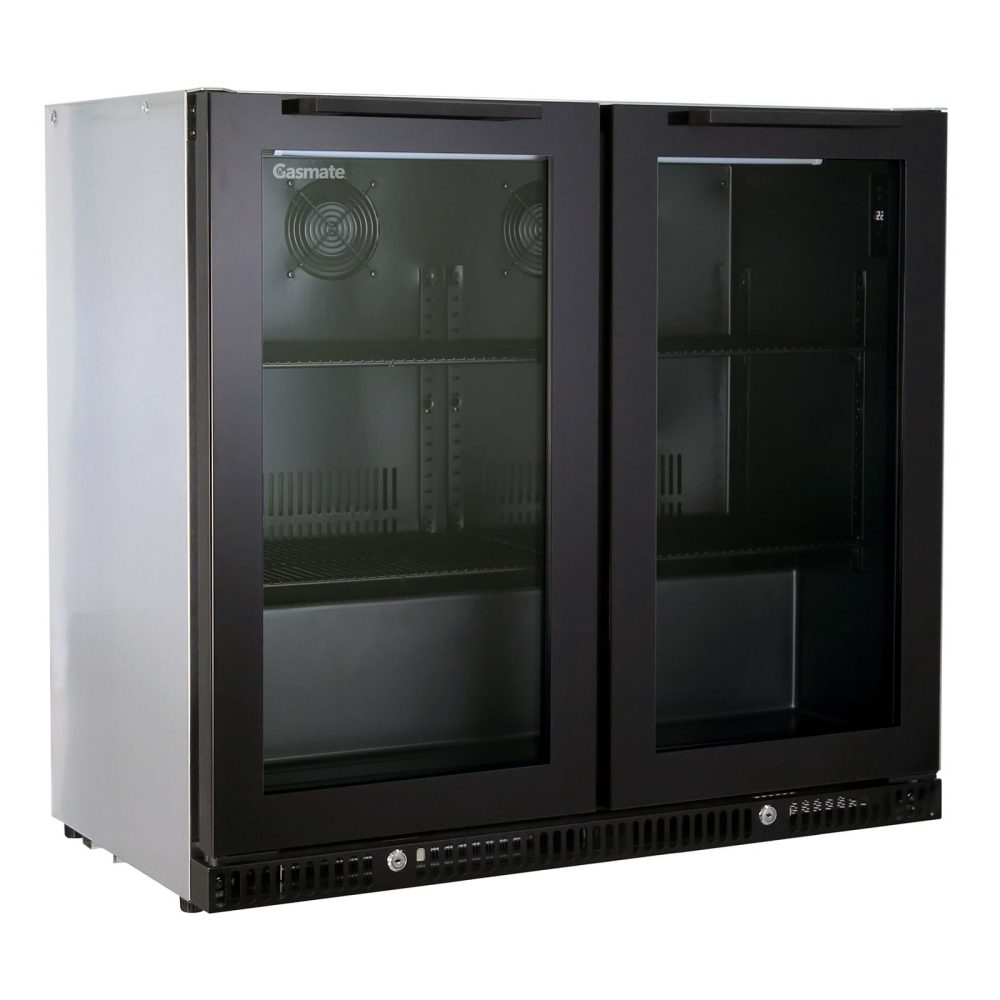 Gasmate Premium Bar Fridge 187L Black Interior - Image 2