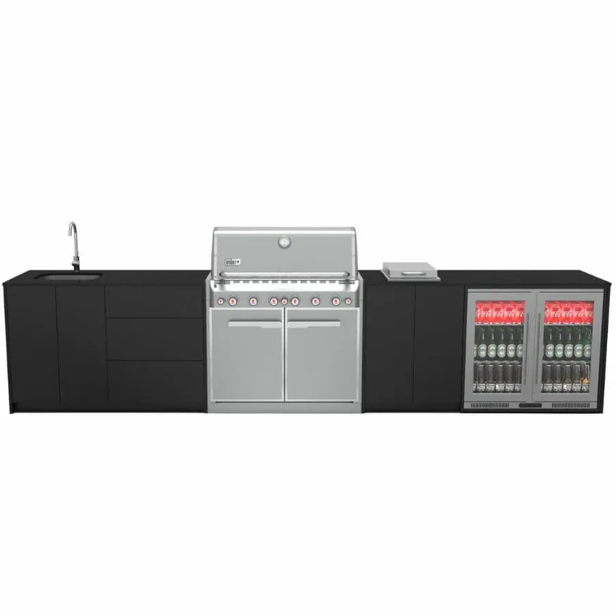 Weber 6 burner bbq new arrivals
