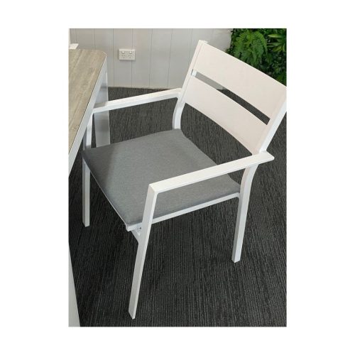 Melton Craft - Carolina Chair - White