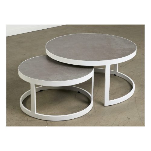 Melton Craft - Nest Coffee Table Set - White