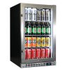 Schmick - SK126R-HD - Stainless Steel Heated Glass Door Bar Fridge - Right Hinged
