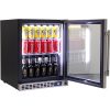 Schmick - SK86R-HD - Stainless Steel Door Heated Glass Bar Fridge - Right Hinged - Image 2