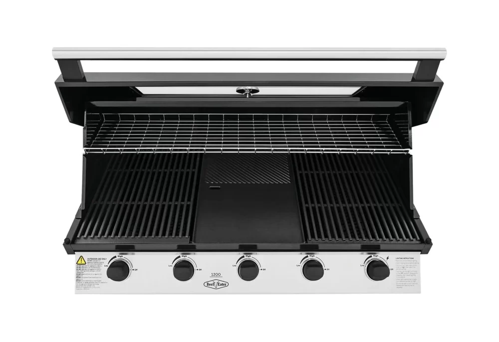 BeefEater 1200 Series Stainless Steel 5 Burner Built In - Out of Stock ETA Mid May