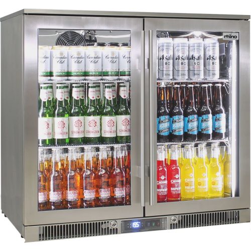 Rhino - ENV2H-SS - 248 Litre Quiet Marine Grade Alfresco Bar Fridge