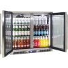 Rhino - ENV2H-SS - Stainless Steel Glass Door Marine Grade Bar Fridge - Image 2