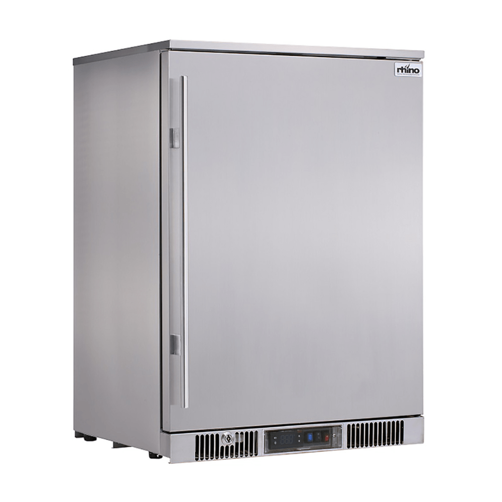 Rhino - ENV1L-SD - Stainless Steel Solid Door Bar Fridge - Left Hinge
