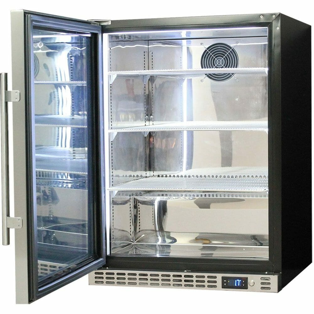 Schmick - SK156L-HD - Heated Glass Bar Fridge - Left Hinged - Image 4