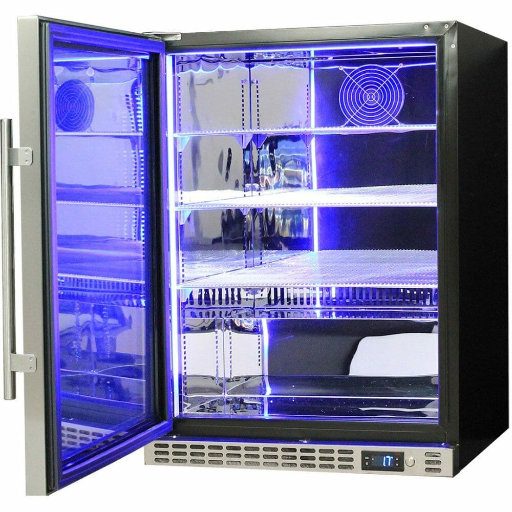 Schmick - SK156L-HD - Heated Glass Bar Fridge - Left Hinged - Image 3